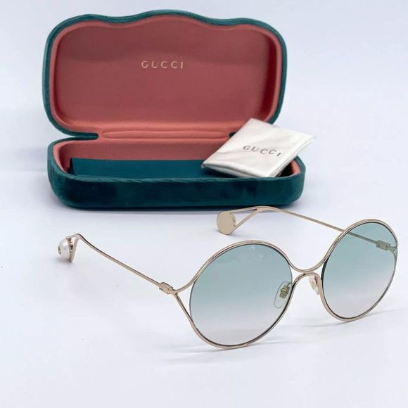 Sale! New Gucci Unisex 58mm Gold Multicolor Sunglasses! - Picture 4 of 8